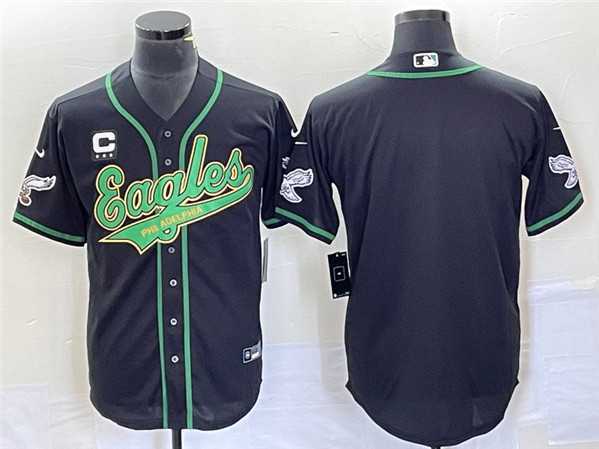 Men's Philadelphia Eagles Blank Black With C Patch Cool Base Stitched Baseball Jersey,We sell and wholesale Men's Philadelphia Eagles Blank Black With C Patch Cool Base Stitched Baseball Jersey on line form chian!